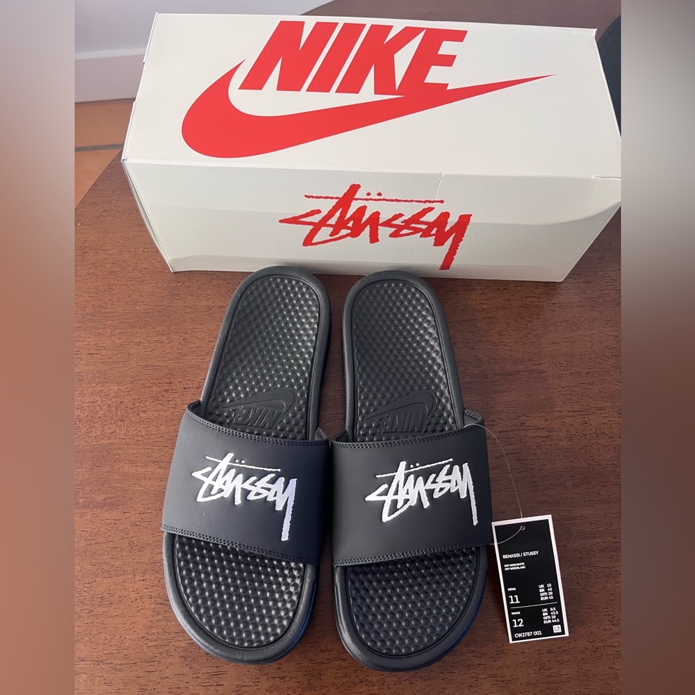 Stussy Nike slip on